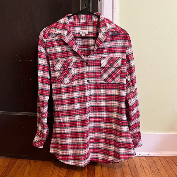 Matchstick plaid shirt; size small - Picture 1 of 3